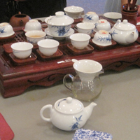 Traditional Chinese tea set
